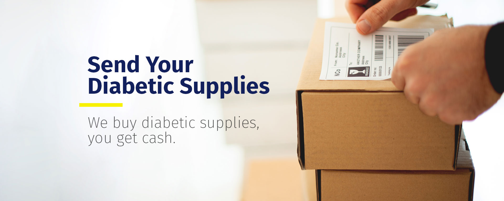 Send Your Diabetic Supplies